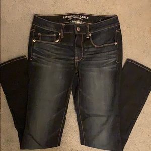 Barely Worn American Eagle Jeans- Skinny Dark 8